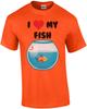 I Love My Fish - Fish T-shirt