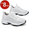 Summer Lift Sneakers Men Elevator Shoes Height Increasing Shoes for Man Insoles 8CM Hidden Heels Sports Inner Heightening Shoes