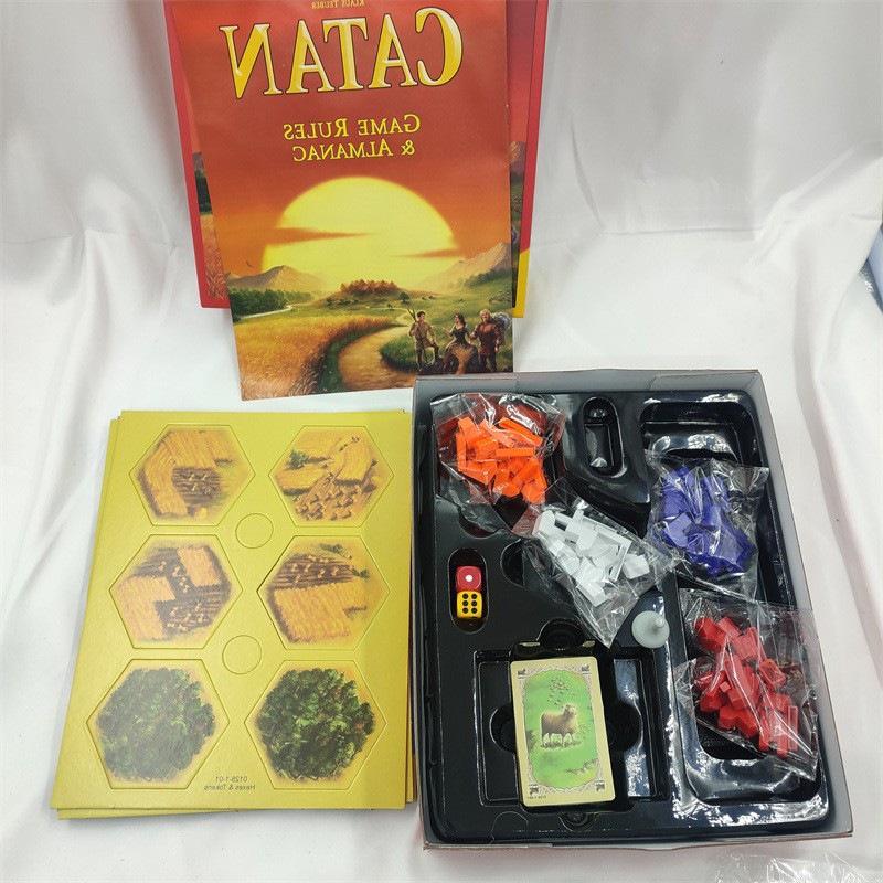 Kaart Puzzel: Catan Eiland Bordspel - Engelse Versie voor Volwassenen & Kinderen