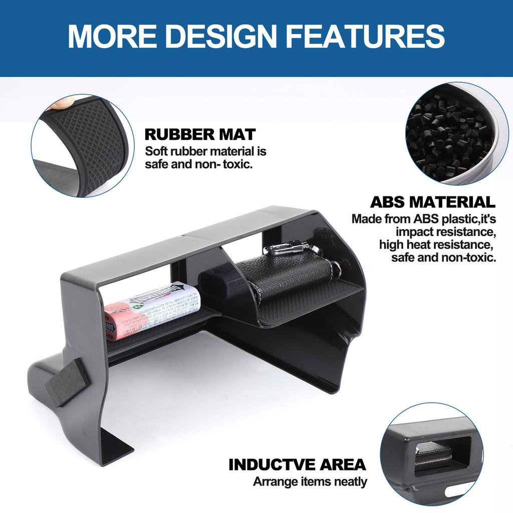 ABS Center Console Storage Box Tray For Toyota Land Cruiser Prado LC250 24+