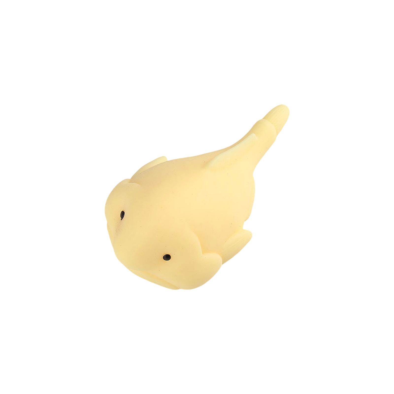 

Cute Colorful Blobfish Toy - Soft TPR Stress Relief Toy For Adults & Kids, Adorable Big Ugly Design -Anxiety Hand Toy, Perfect One Size жёлтый
