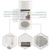 Ozone Generator Air Purifier & Washer for Fruits and Vegetables, AC220V 600mg