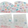 Simple Bowknot Nail Charms 3D Resin Ribbon Bows Manicure Accessories DIY Crafts Supplies Resin Bows Nail Decorations