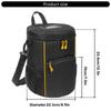 Tennis Balls Storage Bag with Shoulder Strap MultiPocket Baseball Bag Tennis Carry Bag for Baseball Pickleballs Training