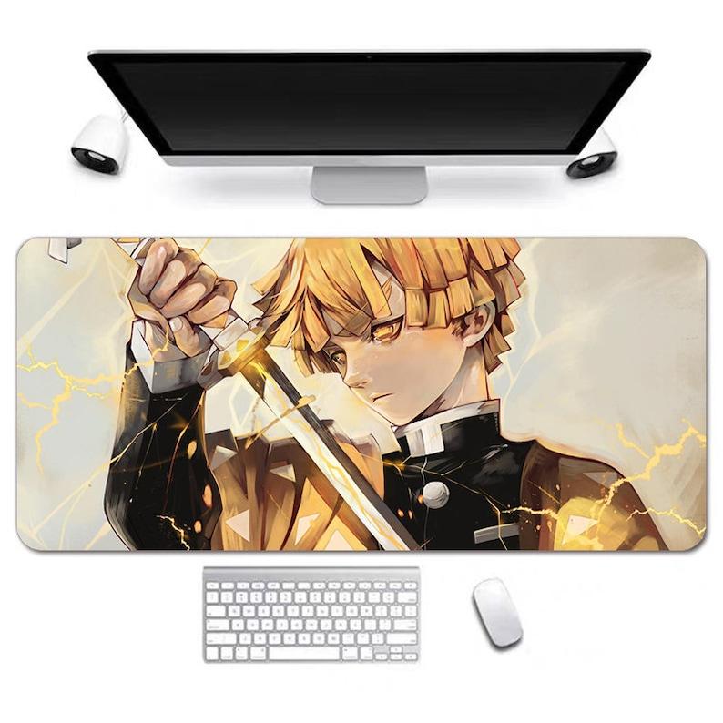 Demon Slayer Anime Mouse Pad PC Gamer gaming Accessory 40*90cm Office Carpet Large Desk Mat XXL Keyboard pad MousePad table mat