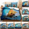 Ocean Maui Moana Bedding Set 3d Design Cartoon Duvet Cover Pillowcase King Queen