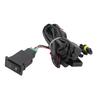 12V Universal Car LED Fog Light On Off Switch Wiring Harness Fuse Relay Kit