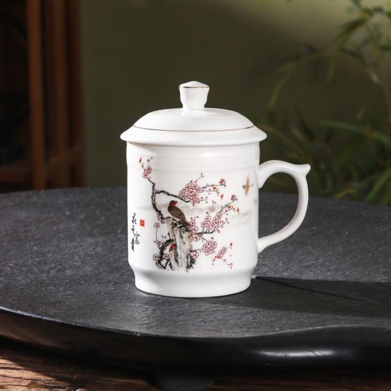 Xinglida Ceramic Office & Home Drinking Cup Set with Lids