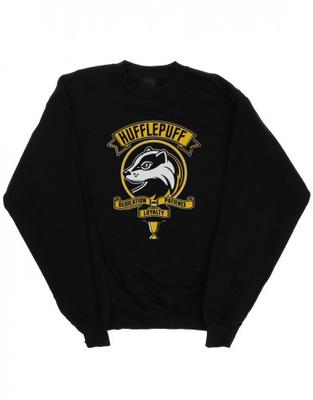 Moletom feminino Hufflepuff Toon Crest