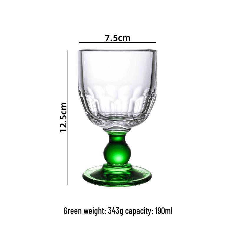 Vintage Western Luxus Stielgläser Kollektion: Weinglas, Cocktailglas, Glühweinglas, Champagnerglas.