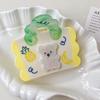 Flower Cartoon Bear Hair Clip Mini Handbag Shape Rhinestone Hairpin Cute Acetate Hair Claw  Girl