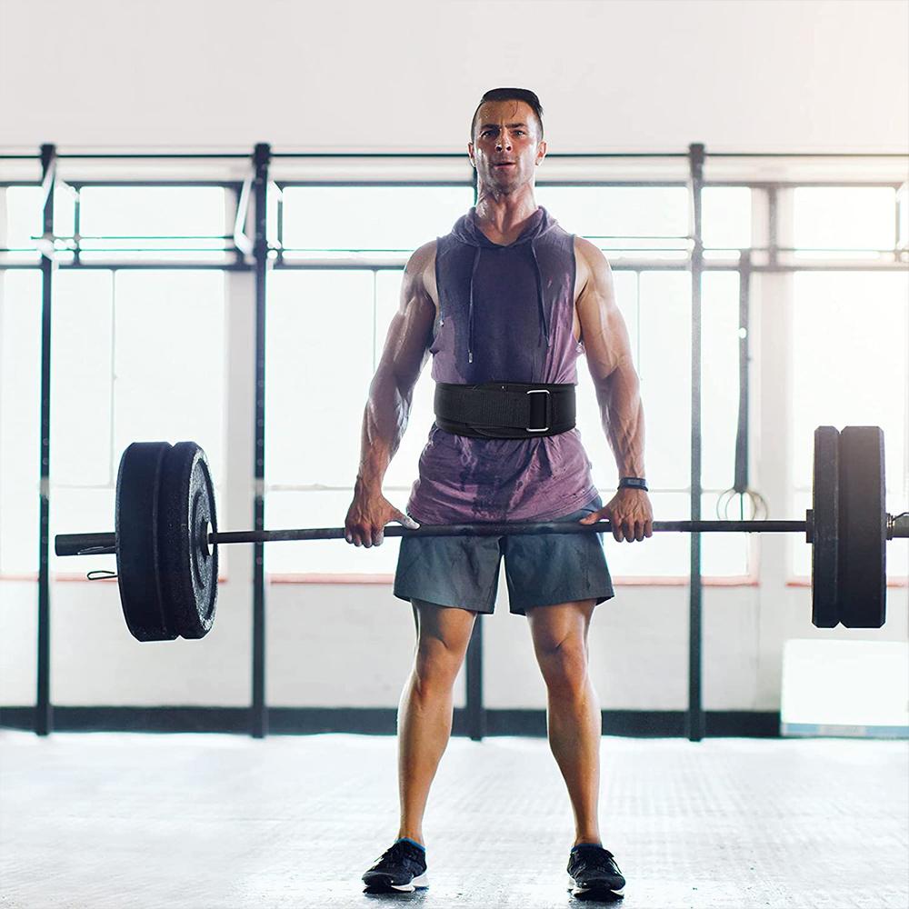 Posilovací pás Kulturistické pásy Powerlifting Vzpírání Bodybuilding Dřep Podpora Pas Sval Činka Cvičení Crossfit Posilovací vybavení
