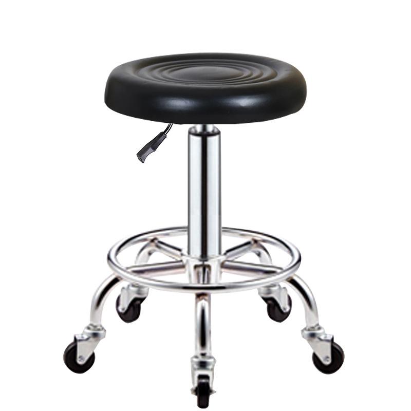 Luxury Hair Salon Special Pulley Beauty Stools Salon Modern Furniture Simple Barber Chairs Creative Bar Back Lifting Bar Chair