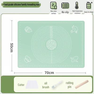 Silicone Kneading Dough Mat Set