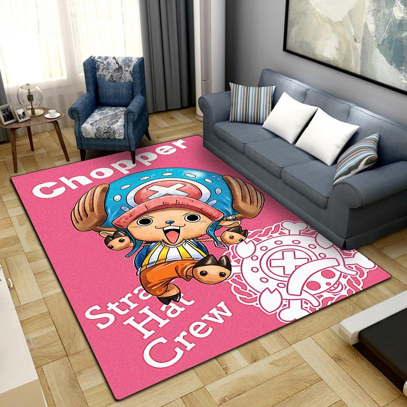 Tony Tony Chopper Print Rug Living Room Home Fashion Decoration Office Desk Chair Carpet LXR173