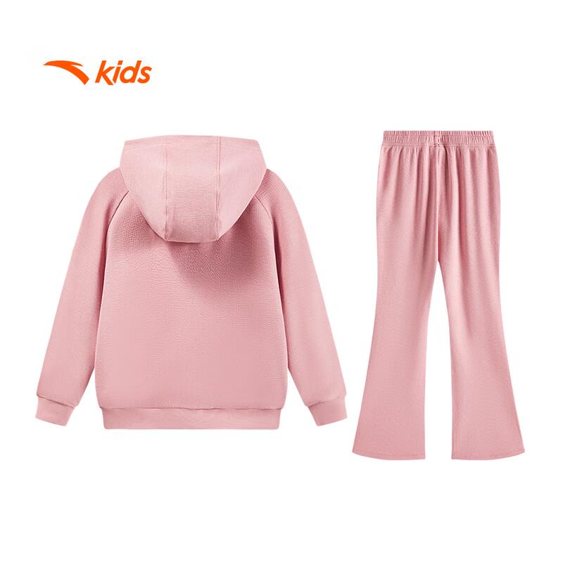 Anta Kids Girls' 2025 Autumn Casual Knitted Sportswear Set