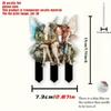 Pretty Three Fairies, 2D Flat Acrylic, Decoration, Suitable for Garden, Lawn, Potted Plants, Outdoor, Christmas, Halloween