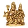 Lord Shiva Parvati Kartikeya Ganesha Murti, Shiv Family & Shivling Nandi Idol