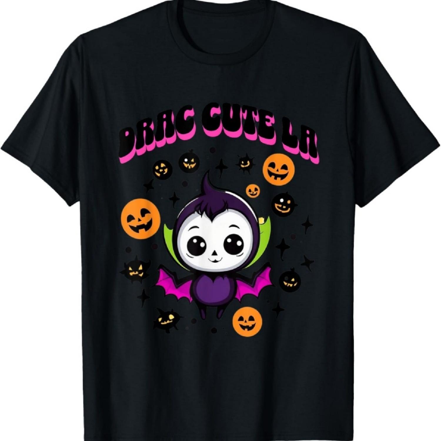 

Funny Drac Cut La Halloween Cute Spooky Dracula T-Shirt XXXXXL чёрный