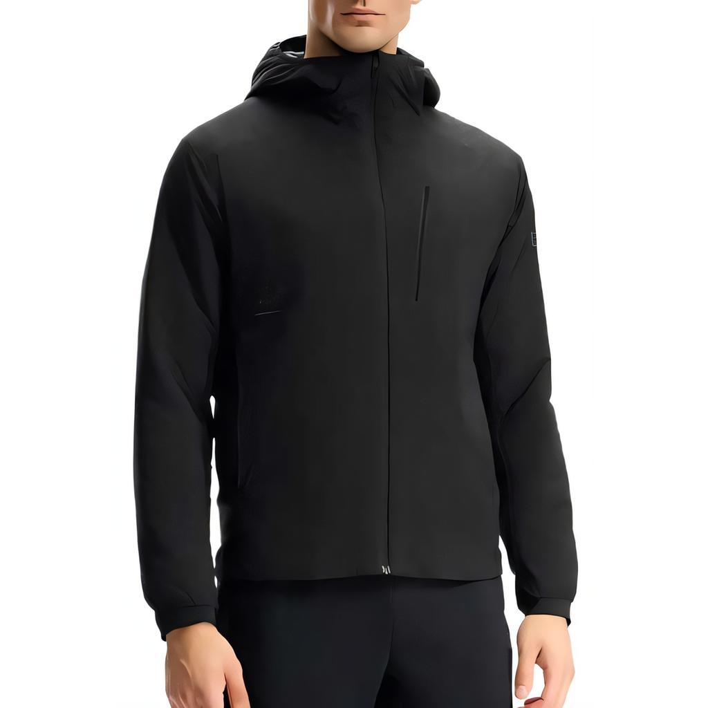 FILA Athletics Fitness Comfortable Versatile Simple Cotton Jacket Men Jacket Deep-Black A11M441925F