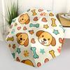 1pc Dogs, Bones Automatic Folding Umbrella - Portable Collapsible, 8-Rib Durable Frame, Perfect for Outdoor Use,  Yy251218113