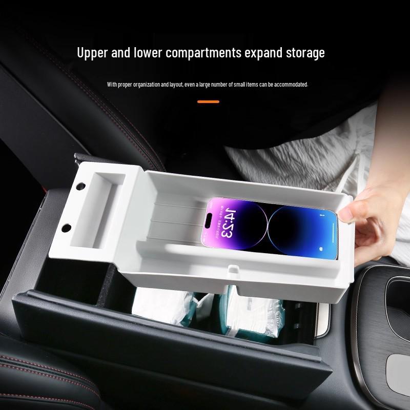 Xiaomi SU7 Armrest Box Storage Organizer Accessories