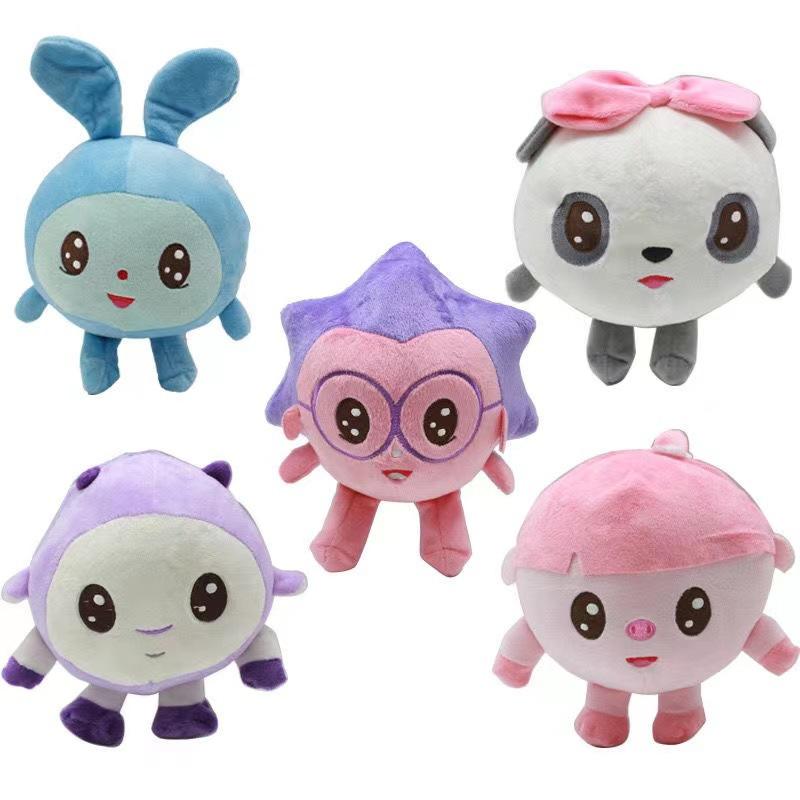 Happy Ball Richie Baby Adorable Plush Toy 5pcs Set, Soft Stuffed Animal for Infants & Kids, Cuddly Security Toy