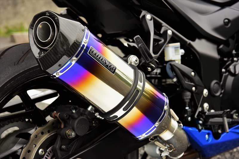 Beams Motor Company Heat Titanium for GT-CORSA Slip-On GSX-S750ABS G336-66-P6J