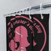 Happy Mother'S Day Silhouette Print Shower Curtain