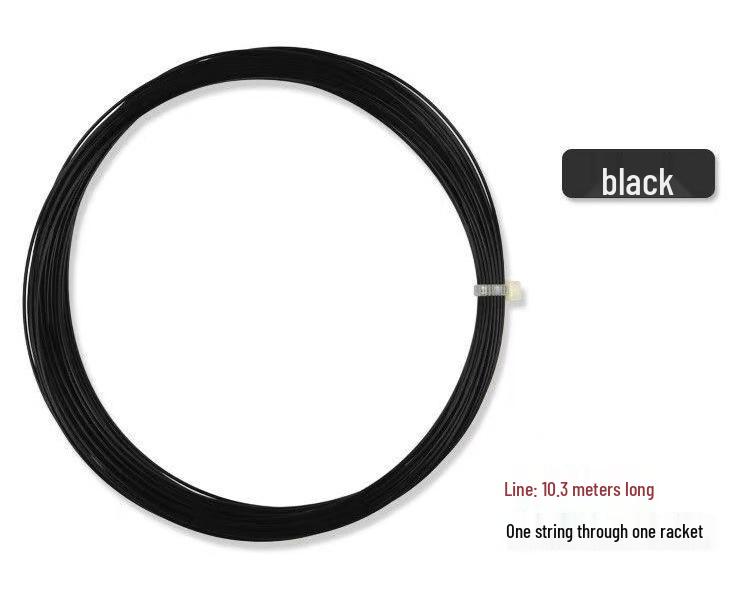 Chisheng Dido Multi-Color Durable Nylon Badminton Racket String - Shock Absorbing & Comfortable
