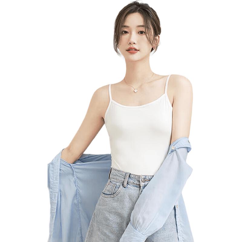 Women s Modal Slim Fit Thin Strap Camisole 2-Pack One Size
