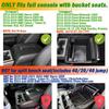 Για Chevy Silverado 2500 HD 3500 HD & GMC Sierra 2500 HD 3500 HD 2015 2016 2017 2018 Κουτί Αποθήκευσης Κονσόλας