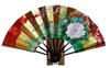 decorative Six Hundred with fan in a <Kyoto Fan> Double-sided fan, Cranes/One Flowers, stand, box.