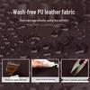 Waterproof PU Leather Chair Cushion Cover - Universal Protective Stool Seat Wrap
