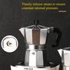 Aluminum Mocha Pot for Household Kitchen Espresso Machine Octagonal Mocha Pot