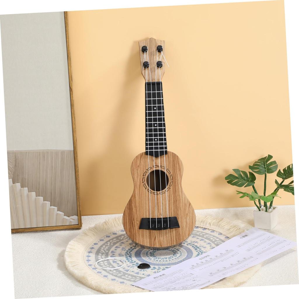 ERINGOGO Wooden Ukulele Toy Set for Kids, Beginner Set, 38cm, Perfect for Beginners.