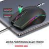 A867 Macro Programming Gaming Mouse RGB Backlight Wired 7-Key Matte Texture Multiple Lighting Modes