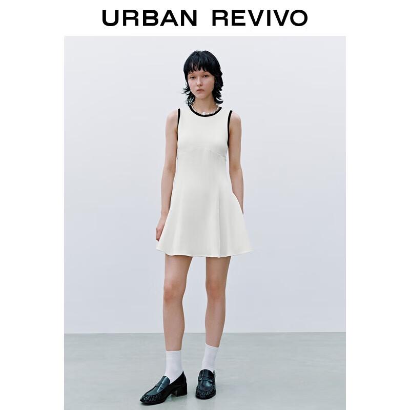 

UR 2025 Summer Hollow Sleeveless A-Line Dress XL