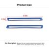 Car Interior Door Armrest Panel Strip Trim For Ford Mustang 2015-23 Bright Blue