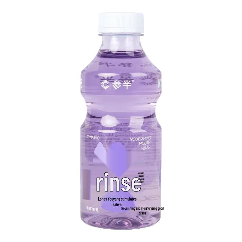 Canban Probiotic Fresh Breath Grape Mouthwash