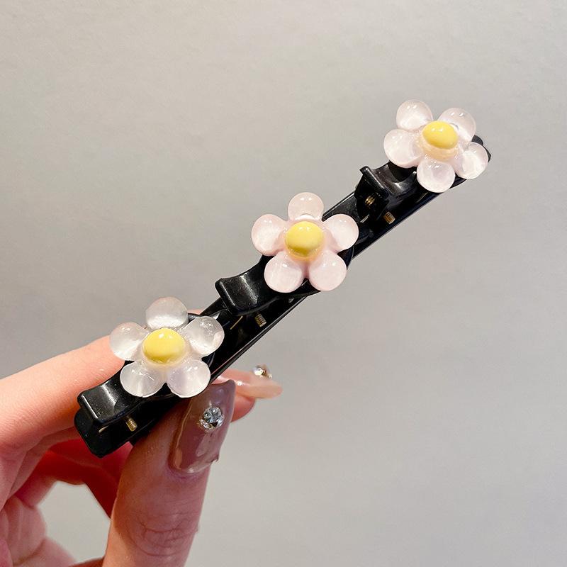 Autumn & Winter Coffee Hair Clip: Women's Seamless Duckbill, BB & Bangs Clips