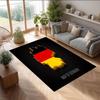 Germany national football team Printed Flannel Area Rug Non Slip Soft Polyester Floor Carpet Indoor Decor Mat for Bedroom Living Room Sofa