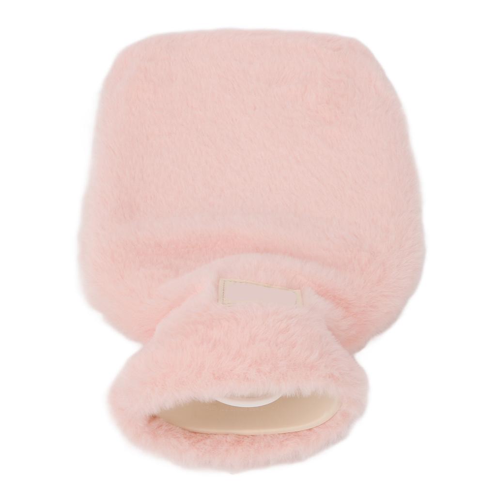 PVC Hot Water Bag with Soft Plush Cover Leakproof Winter Warm Bed Warmer Water Bag 1000ml