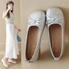 Autumn Bow Shallow Lazy Shoes Women's Flat-soled Women's Shoes Small Fragrant Single Shoes Women's Doudou Shoes