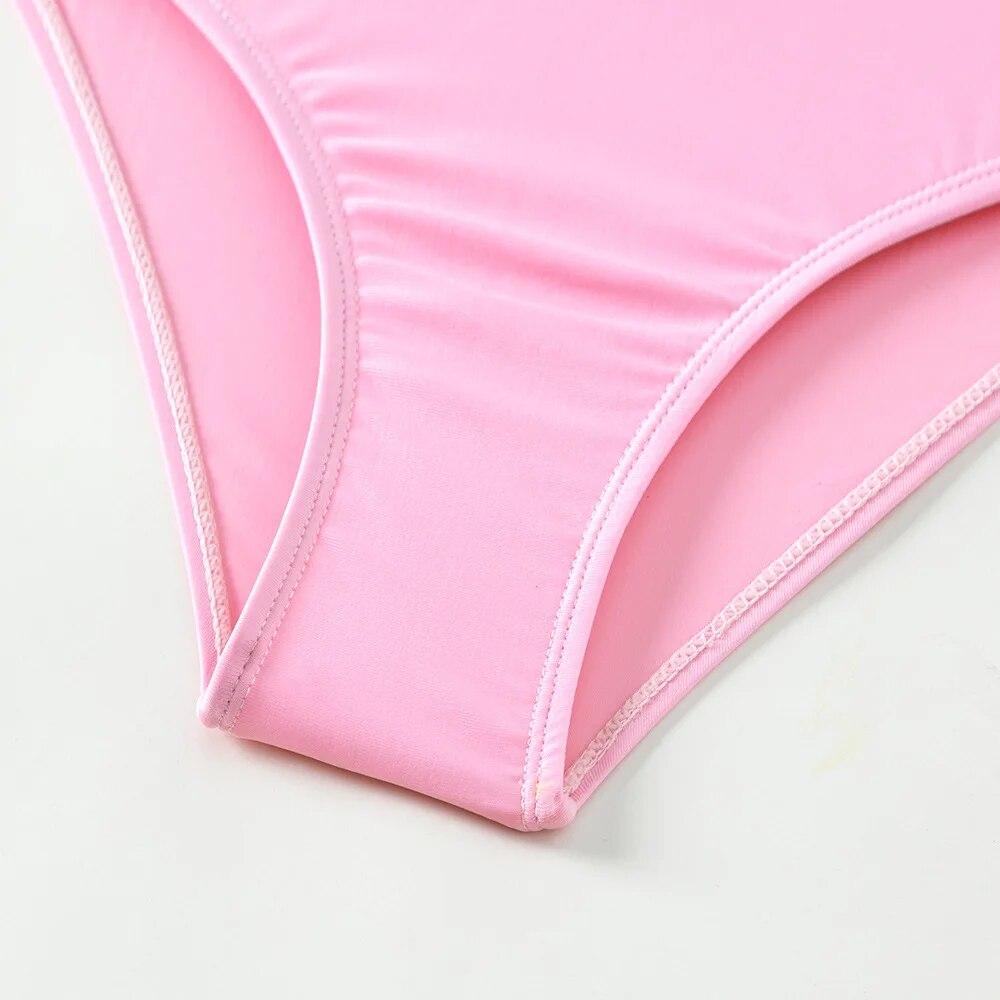 Princess Pink Mermaid Girls Two Piece Swimwears 5-15 Years Swimming Suit for Teenage Girls Split Strap Swimsuit