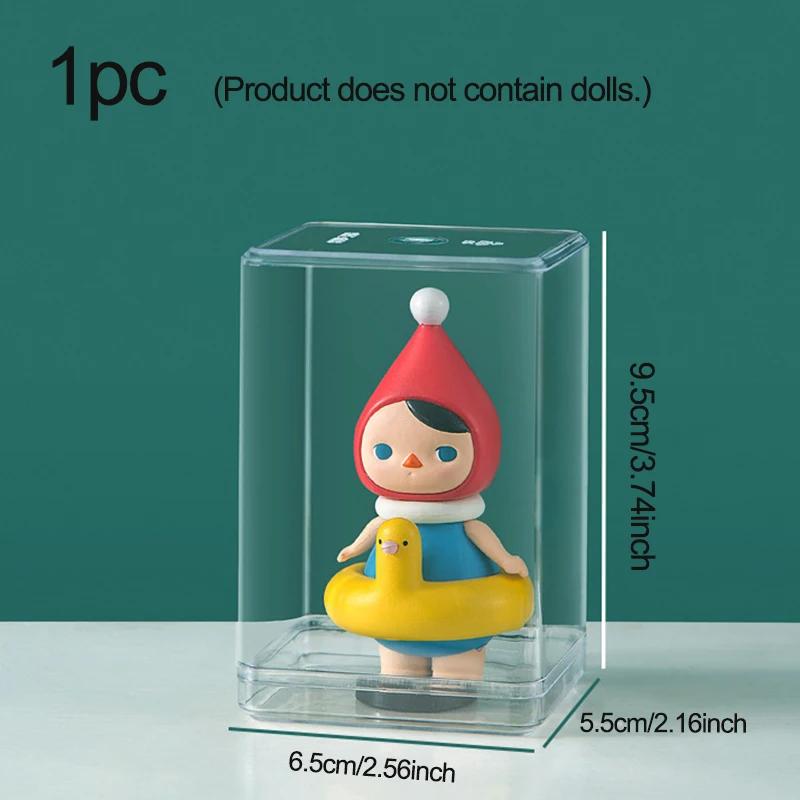 1/120pcs-Blind box display rack, doll storage rack,transparent storage box, suitable for toys, assembly storage display series