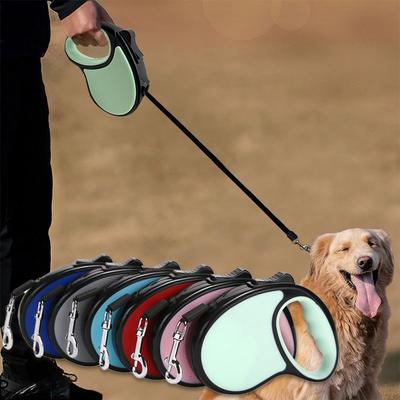 Automatic Retractable Dog Leash 3M/5M Extendable Rope For Outdoor Travel Walking Leash Leads Automatic Extending Dog Leash Rope