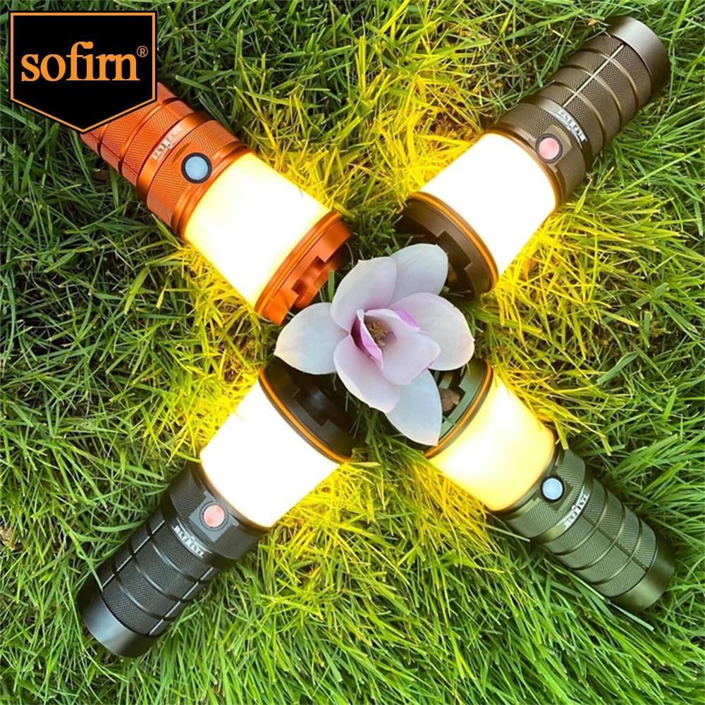 

Sofirn Anduril 2.0 LT1 USB C перезаряжаемый фонарь для кемпинга 8* LH351D фонарик уличный фонарь 2700k-5000k зелёный