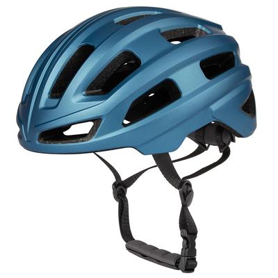 Jovno Vélo Tailles Extra Adultes 21 Ventilé Réglable D65 XXL Casque Homme, Grand, 61, 62, 63, 64, 65cm, Léger, Trous, Hauteur, (Bleu)