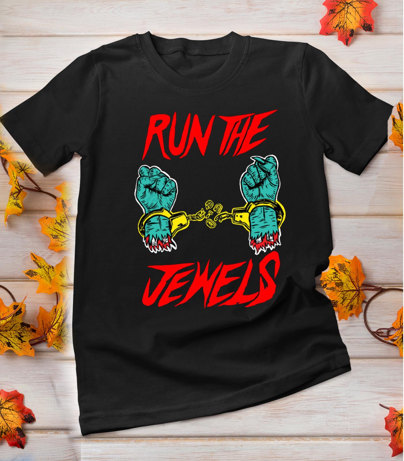 Run The Jewels Shirt Hip Hop Band Black Men All T-shirt XXXXL